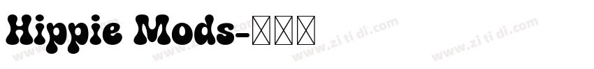 Hippie Mods字体转换